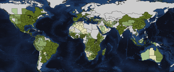map agricultural land use